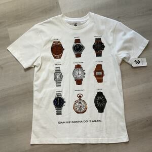 Rocawear Classic by Jay Z Crewneck Short Sleeve Tee Do it again White Large NWT